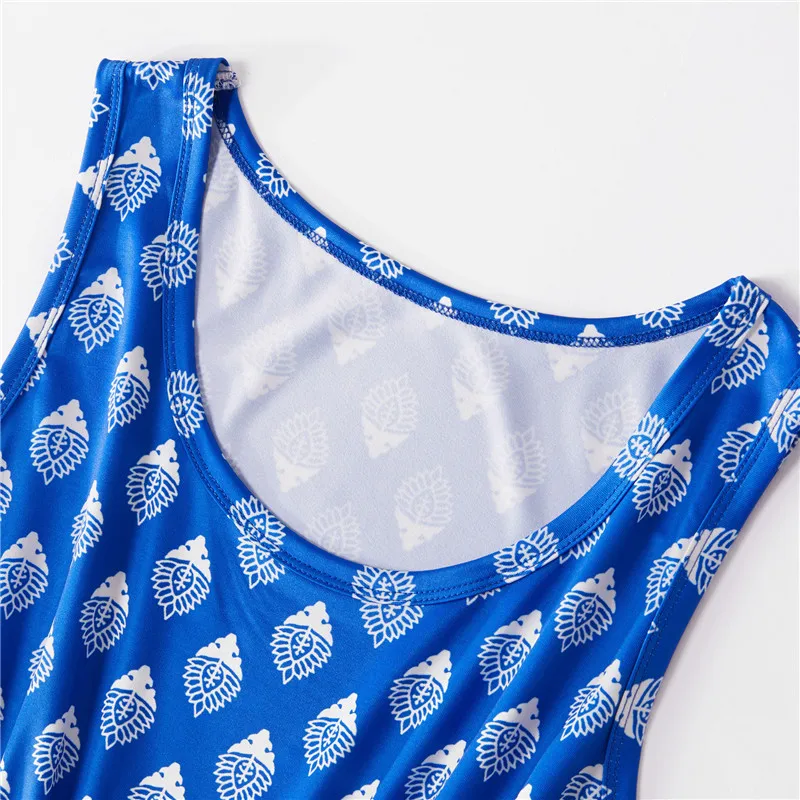 Винтажная одежда bunvel для мамы и меня комбинезон богемная Цветочная туника