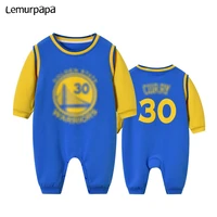 2021 autumn newborn baby clothes romper football%c2%a0no 23 boy girl%c2%a0costume outfit sport jumpsuits cute infant long%c2%a0sleeve onesies
