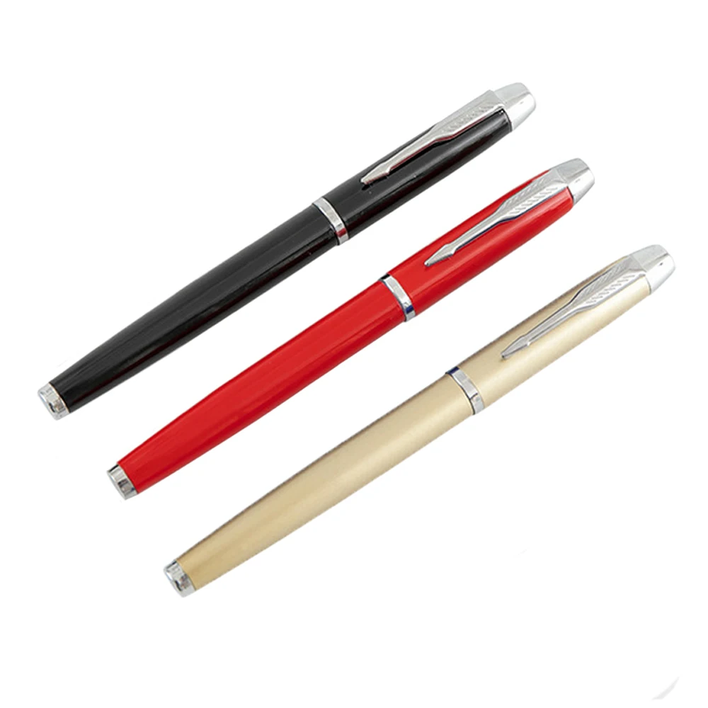 30pcs Fashion High Quality Metal 0.5mm Roller Ball Pens Ballpoint Pen School & Office Supplies for Student Writing Stationery |