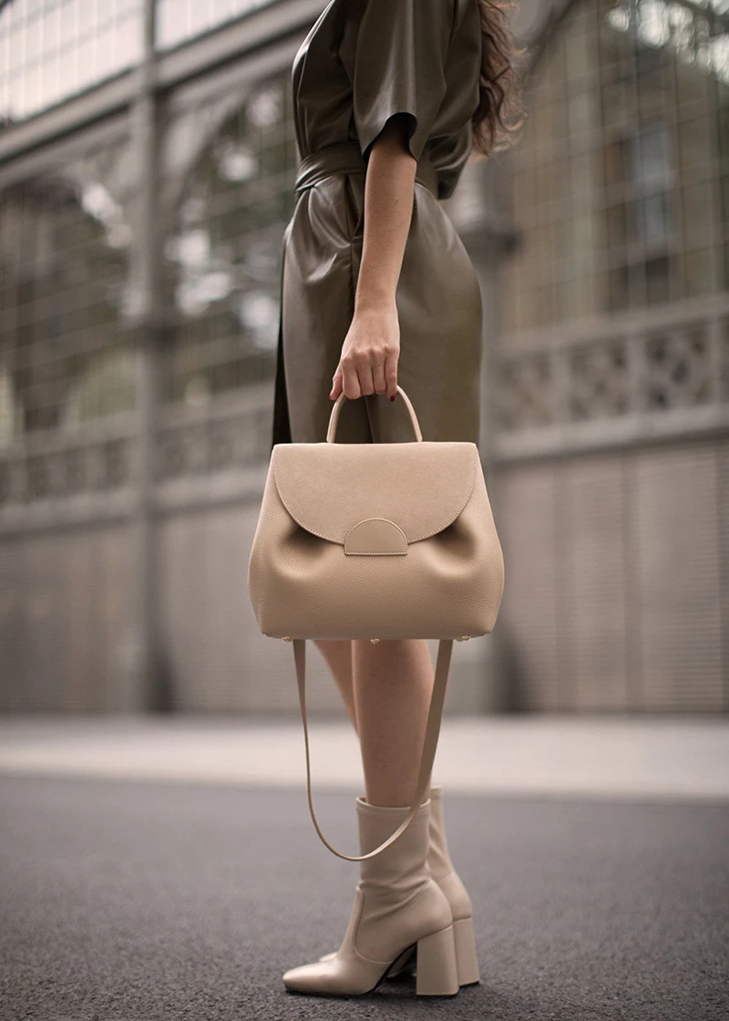 Women Bucket Bags Luxury Designer Crossbody for Big Leather Handbags French Style Weekend Bag Tote 2019 |