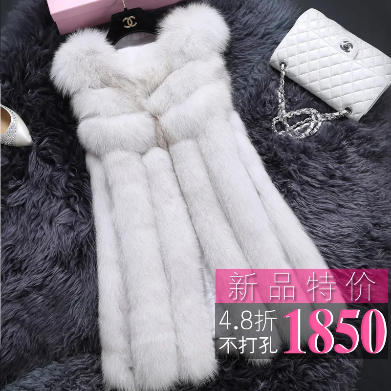 

Популярный бренд меховой гудок без рукавов меховой жилет Casacos Femininos зимний меховой популярный женский жилет из лисьей кожи на входе