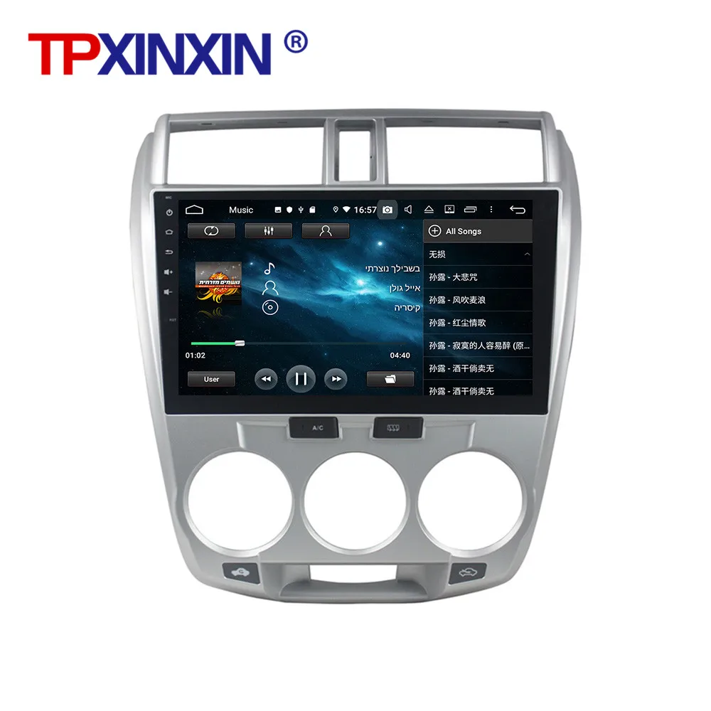 

64GB Android10.0 Car No DVD Player GPS Navigation For HONDA CITY 2006-2013 Multimedia Player Auto Radio Head Unit RHD Dashboard