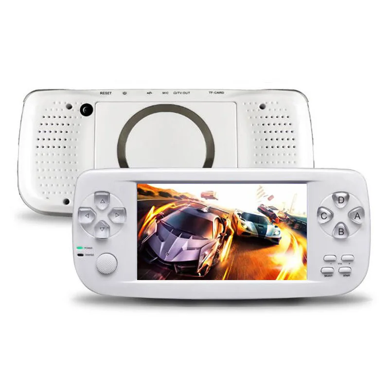Новый 64 бит 4 3 дюймов Встроенный 3000 игры PAP K3 для CP1/CP2/GBA/FC/NEO/GEO формат Портативный HD