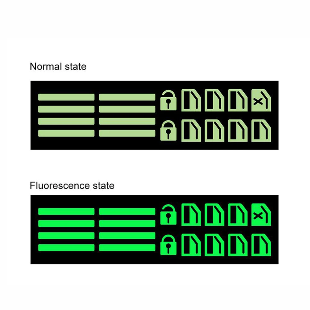 

Window Button Sticker Decal Door Panel Replacement Set Switch Universal