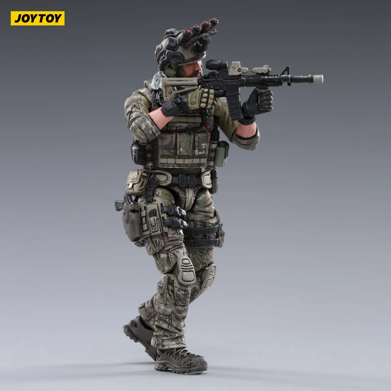 Экшн-фигурка JOYTOY 1/18 10 5 см (3 шт./компл.) морские котики США Коллекционная модель