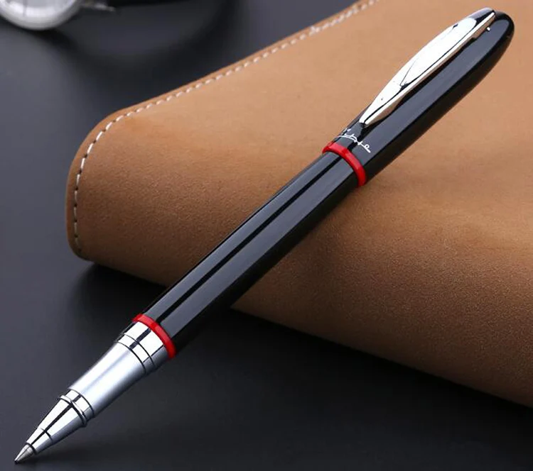 Пикассо 907 черно-серебристо-желтое/красное кольцо Международная стандартная