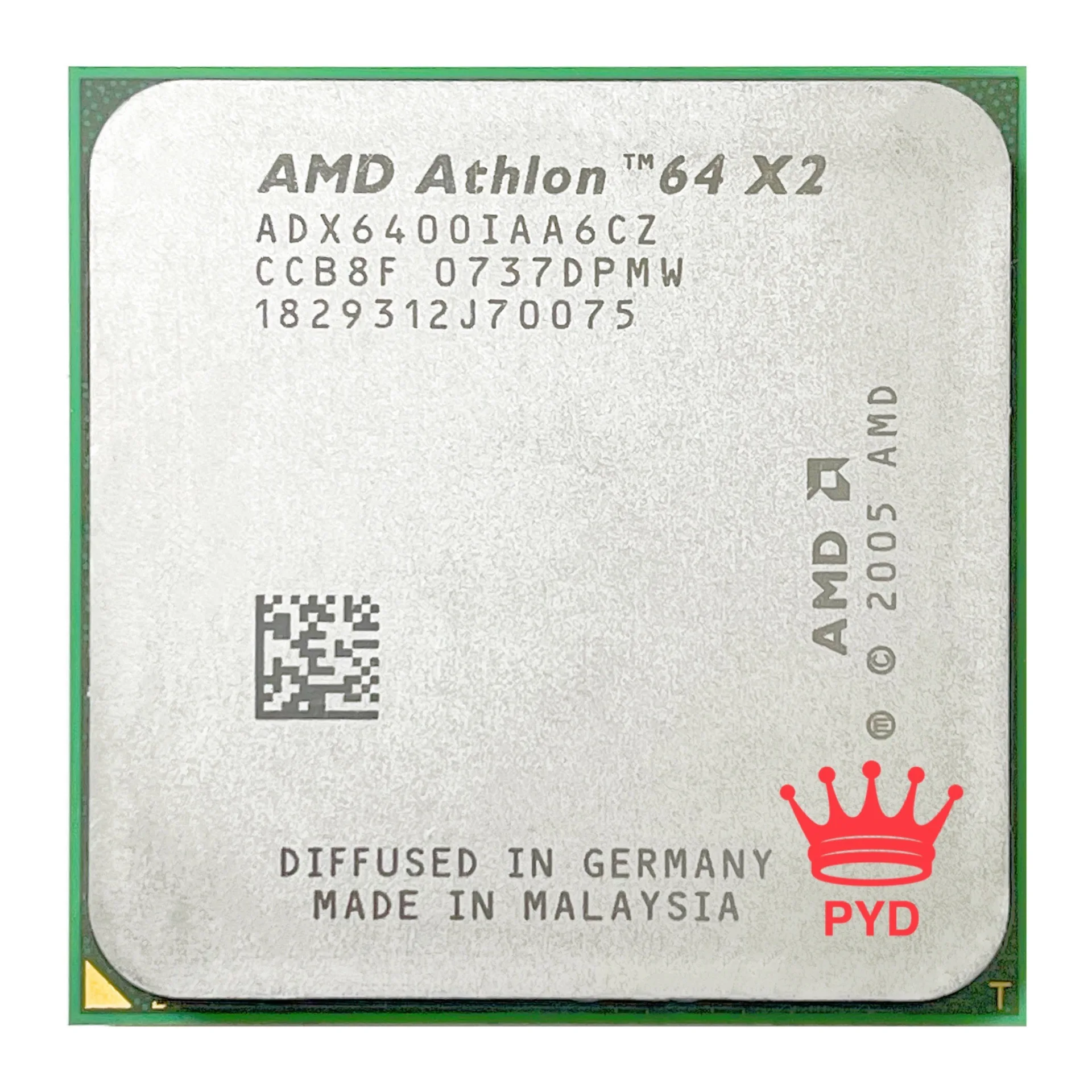 Двухъядерный процессор AMD Athlon X2 6400 + 3 2 ГГц ADX6400IAA6CZ сокет AM2 940pin|Процессоры| |