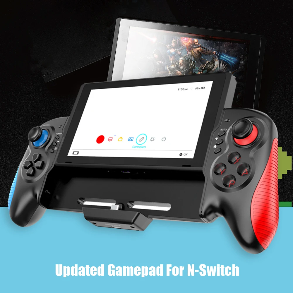 Игровой контроллер для Nintendo Switch геймпад с хрустальными кнопками действия