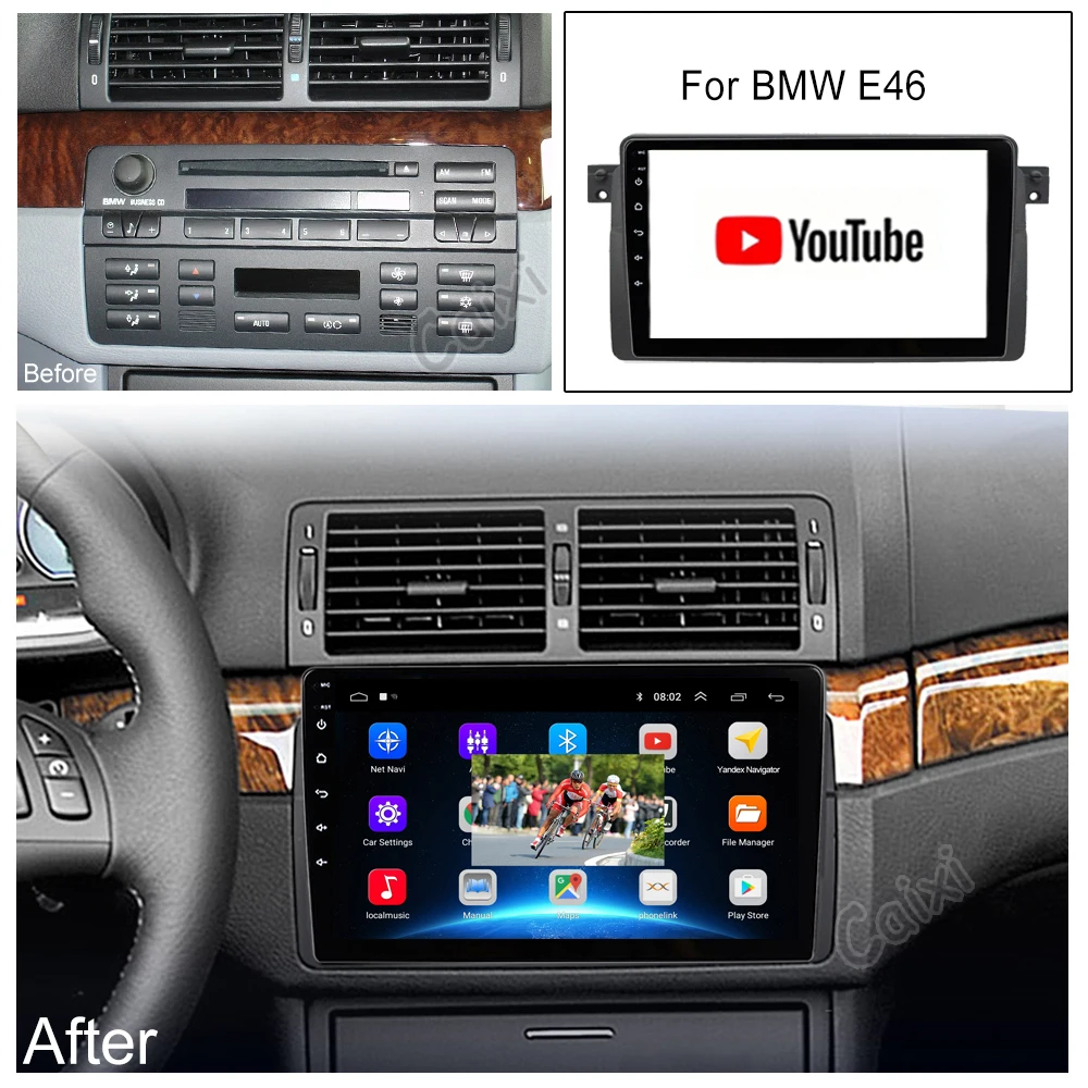 Автомобильная Мультимедийная система CAIXI автомагнитола на Android 9 0 с Rds