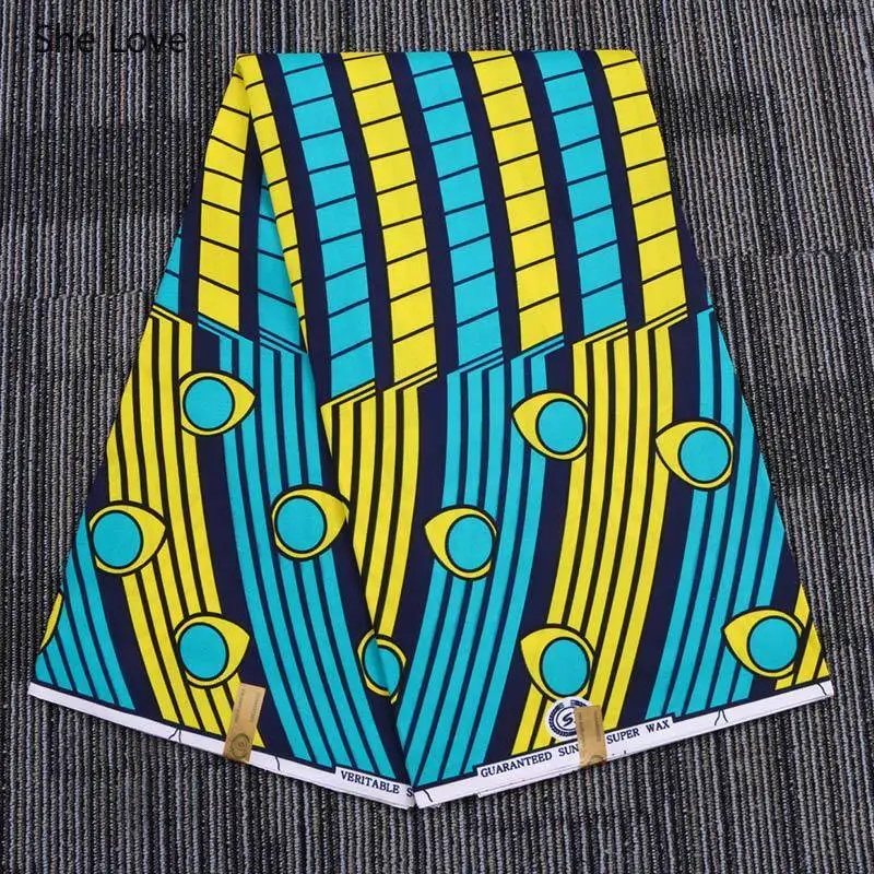 Ткань с рисунком из натурального воска для женщин 1 ярд | Дом и сад