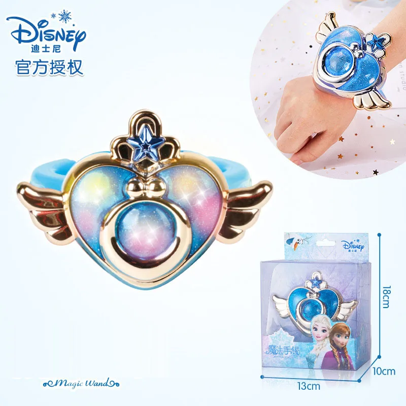 Волшебный набор Disney Frozen Elsa волшебная палочка принцессы волшебный браслет