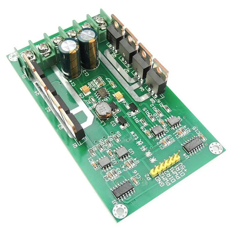 H-Bridge DC Dual Motor Driver PWM Module 3~36V 15A Peak 30A IRF3205 High Power Control Board for Arduino Robot Smart Car |