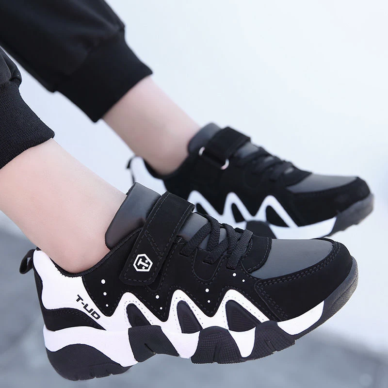 Весенне Осенняя детская обувь модная спортивная для бега дышащая Уличная