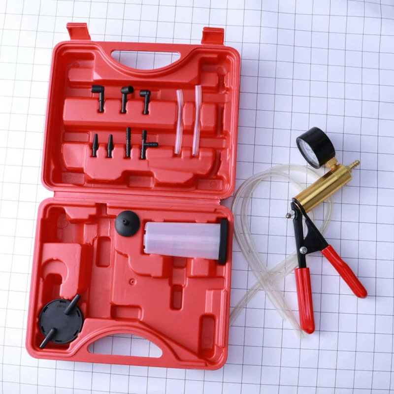 

Auto Vacuum Pump Tool Accessories Repair 36x23x6.5cm Replacement Set Car