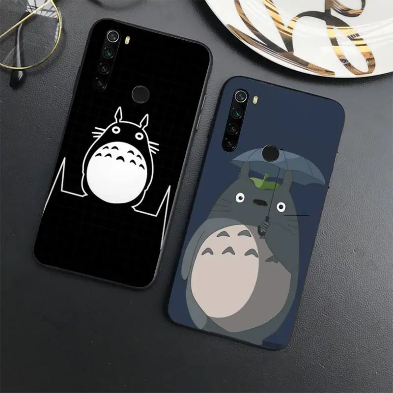 

Totoro Miyazaki Hayao anime Phone Case For Xiaomi Redmi note 7 8 9 t max3 s 10 pro lite coque shell cover funda