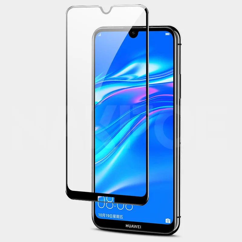 

9D Tempered Glass on For Huawei Y9 Y7 Y5 Prime 2018 2019 Protective Glass Y5 Lite Y5P Y7S Y7P Y8S Y8P Y9S Screen Protector Film