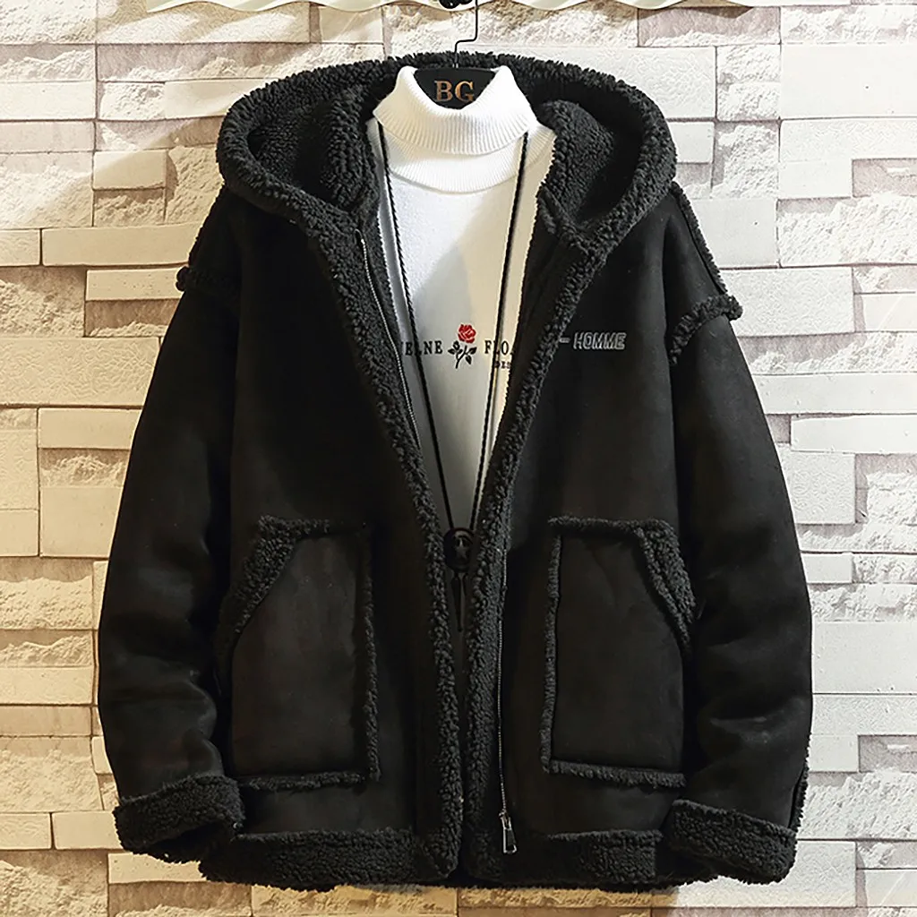 SAGACE зимняя теплая куртка Мужская Утепленная парка брендовая с хлопковой