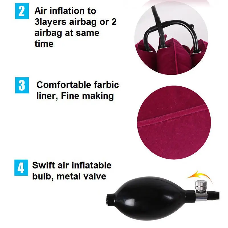 Надувная подушка шейный воротник рельеф тяговый бандаж поддерживающее