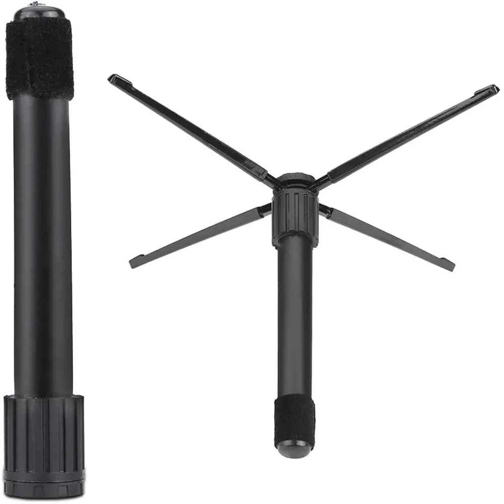 Подставка портативная для флейты металлическая складная подставка с 4 ножками