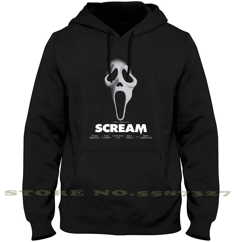 Scream Hoodies Sweatshirt For Men Women Scream Drew Barrymore Wes Craven Horror Thriller Movie