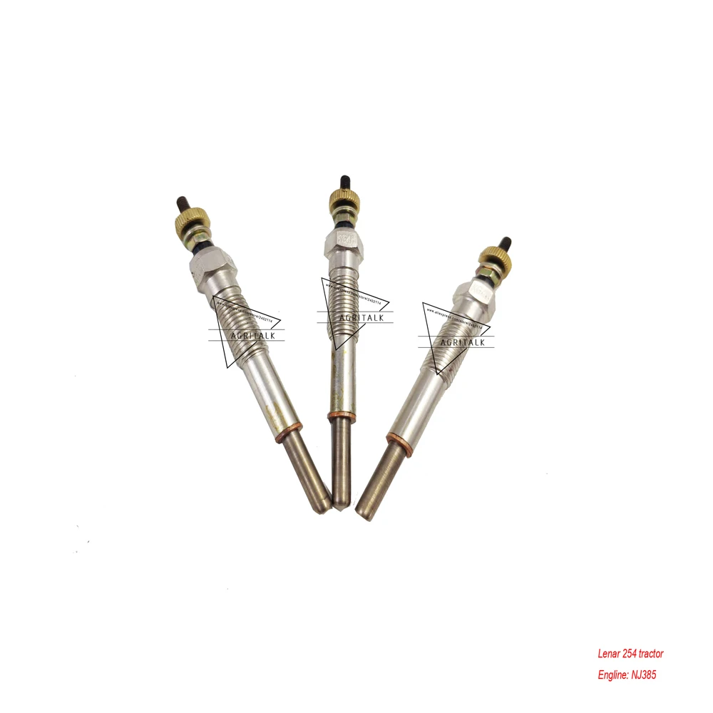 

set of glow plugs 12V for Fengshou Lenar 254 with engine NJ385, Part number: