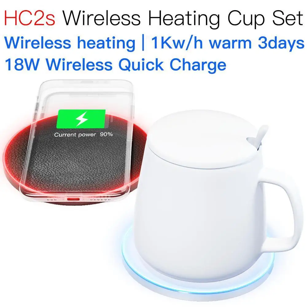 

JAKCOM HC2S Wireless Heating Cup Set better than 12 max c charger original dock station cargador xr qc wirless charge