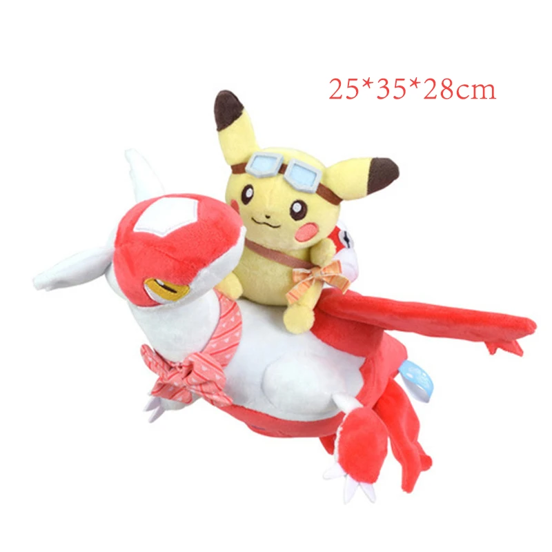 Мультяшные лапы с пикачем плюшевые куклы игрушки Latios Latias Pika Anime Pokemones мягкие