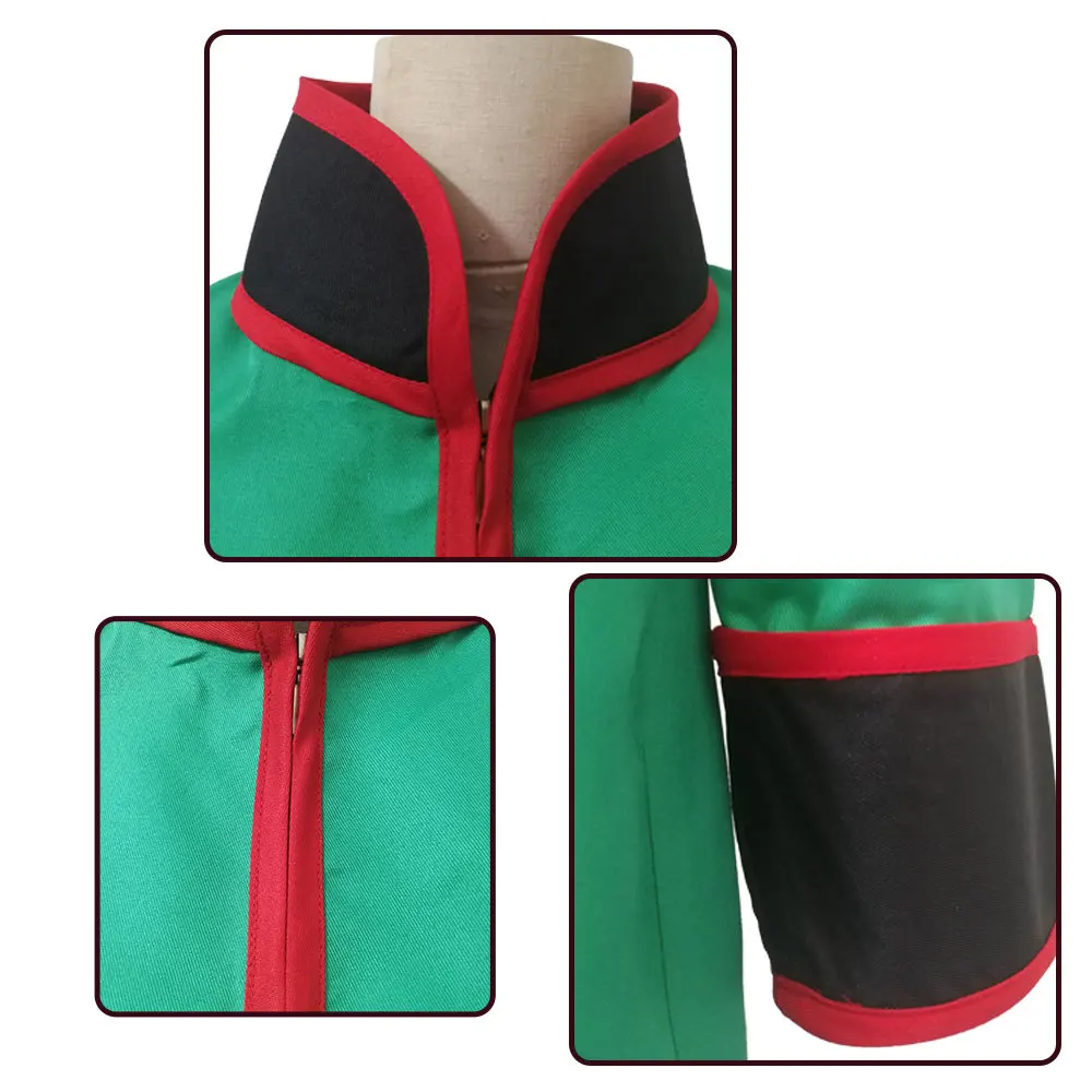 Reneecho Teenagers Gon Freecss Cosplay Adult Men Hunter X Costume Jacket Pants Belt Full Set |
