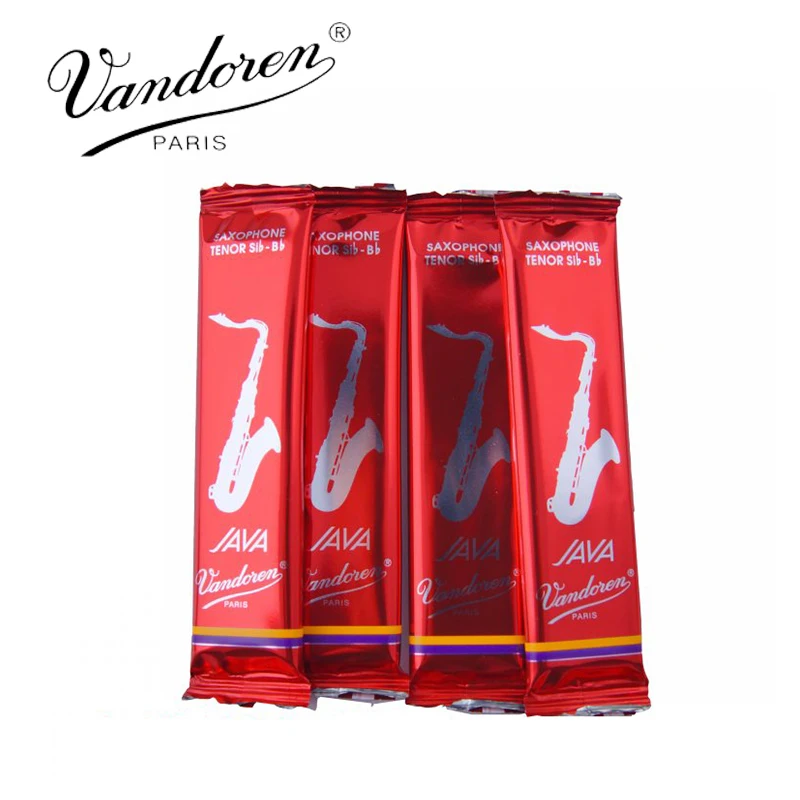 Язычки для саксофона французские Vandoren JAVA Tenor Sax красные язычки Bb тенор 2 5 #3 0 #