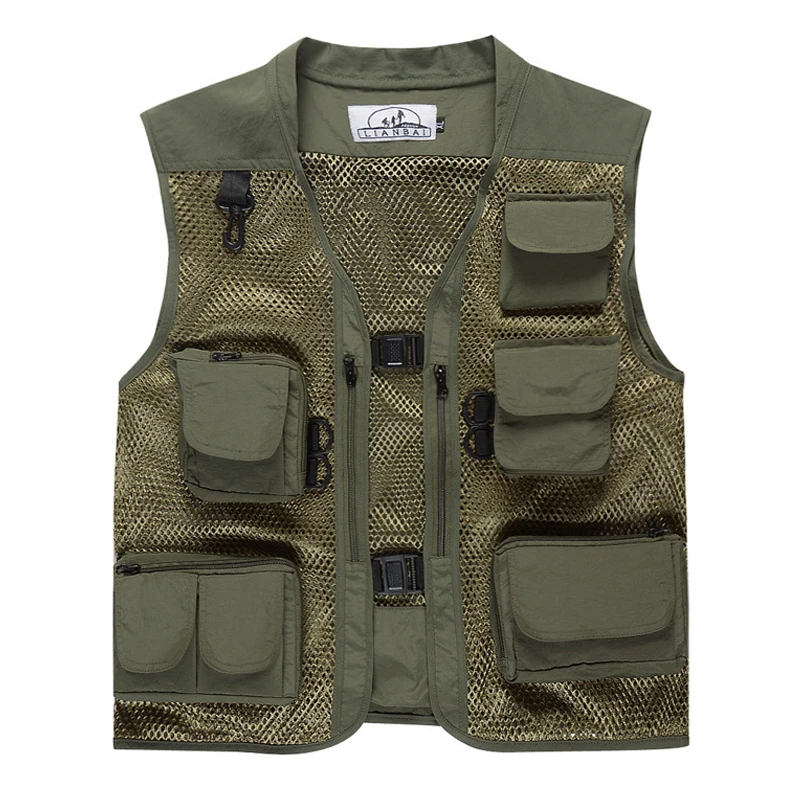 8 видов стилей летний уличный мужской Камуфляжный сетчатый жилет для фотосъемки