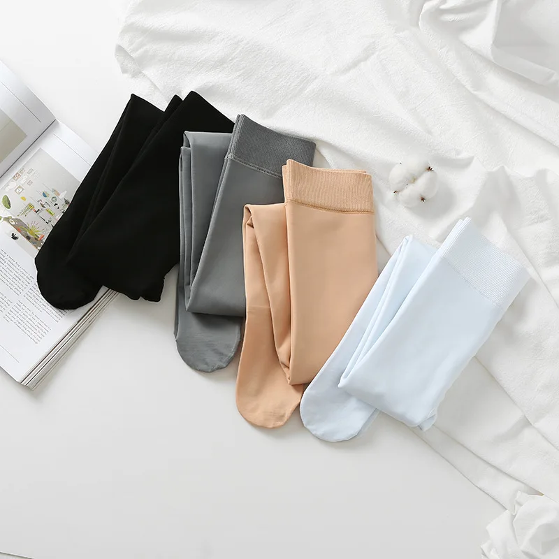 Зимние теплые чулки для маленьких девочек детские плотные колготки леггинсы