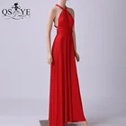 Платье женское длинное для выпускного вечера, пикантное красное Бандажное Макси-Платье с переменной завязкой, с лямкой на шее, в стиле бохо, трансформер