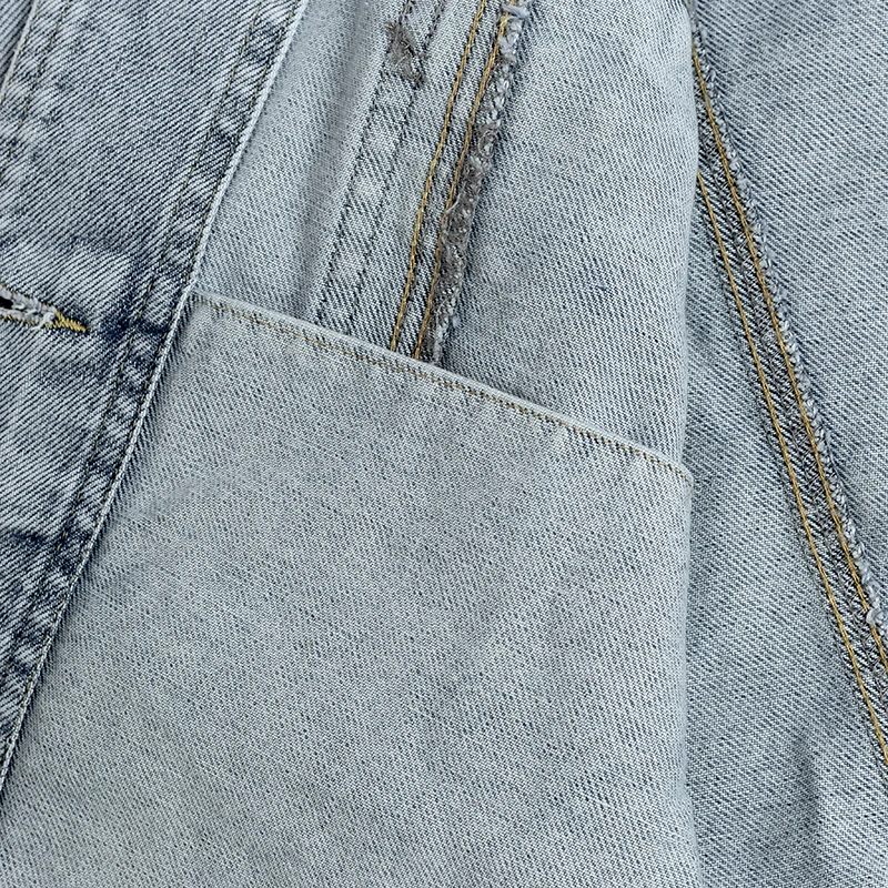 

Vintage Women Jacket 2021 Autumn Winter Oversize Denim Jackets Washed Blue Jeans Coat Turn-down Collar Outwear Bomber Jacket