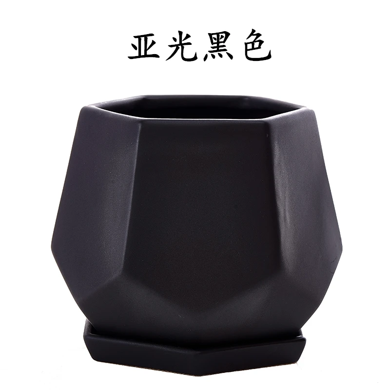 

Nordic Ceramic Flower Pot Stand White Indoor Creative Cute Minimalist Flower Pot Pottery Doniczki Ozdobne Garden Supplies DG50FP