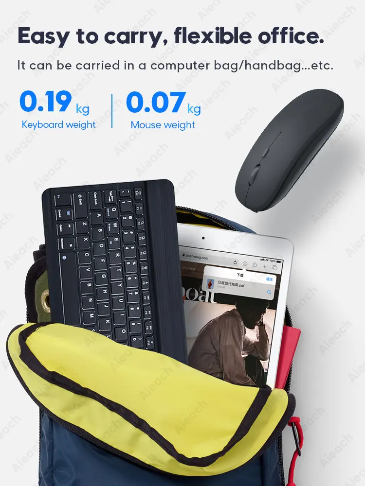 phablet bluetooth keyboard mouse set bluetooth keyboard for smartphone tablet samsung xiaomi huawei free global shipping
