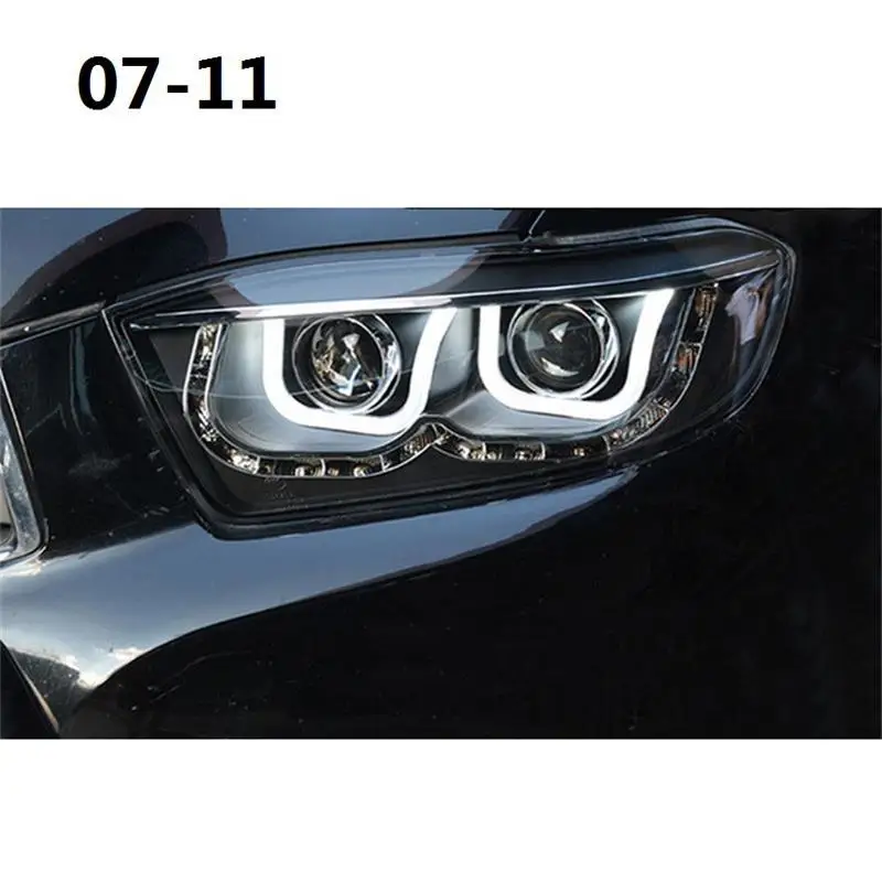 Лампы Cob части Automovil наружные Neblineros Para Автомобильные светодиодные Автомобильные фары в сборе 09 для Toyota Highlander