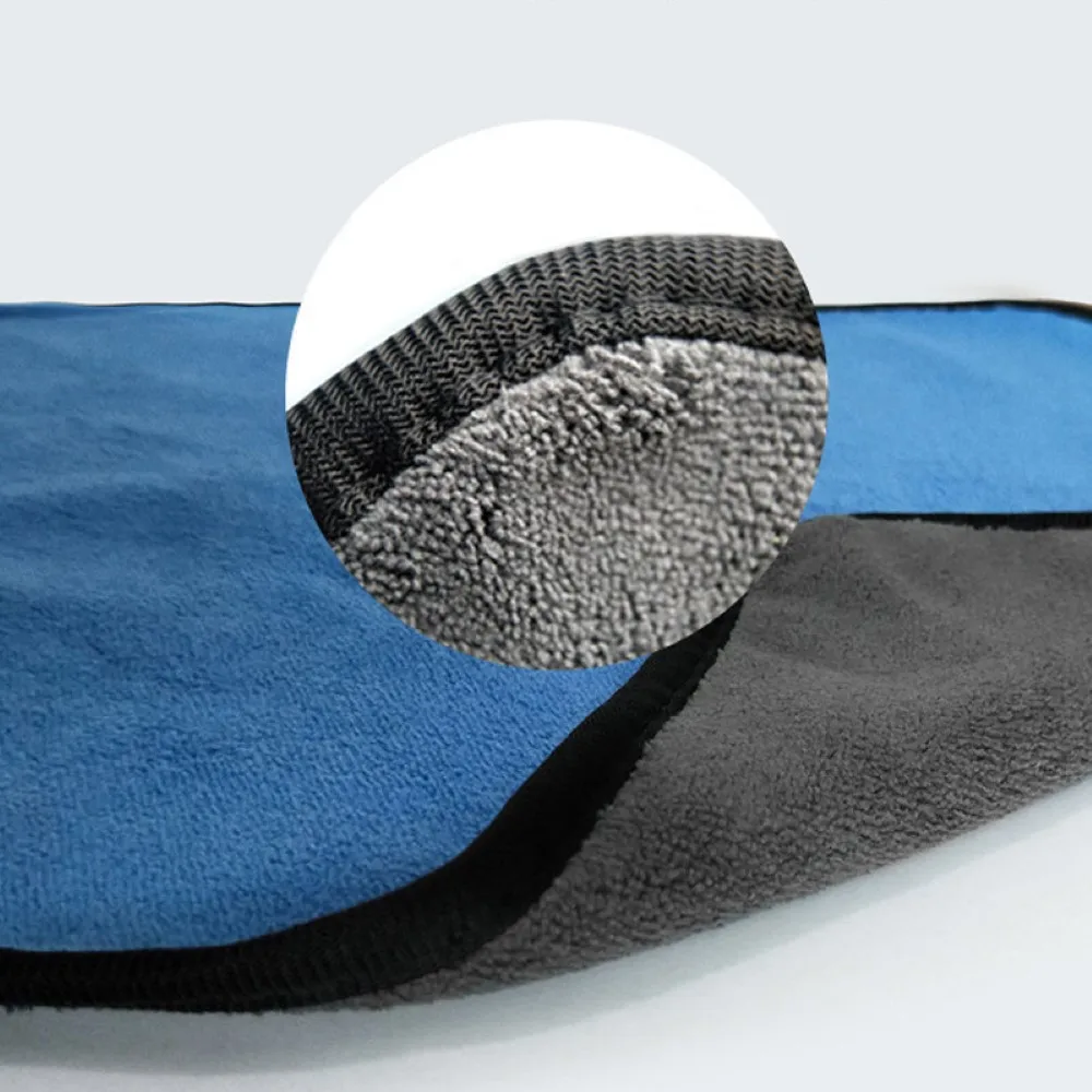 

Car Wash Microfiber Towel 30x30/40/60cm Cleaning Drying Polyester Car Care Cloth Detailing Vehicle Wash Grey Blue Towel