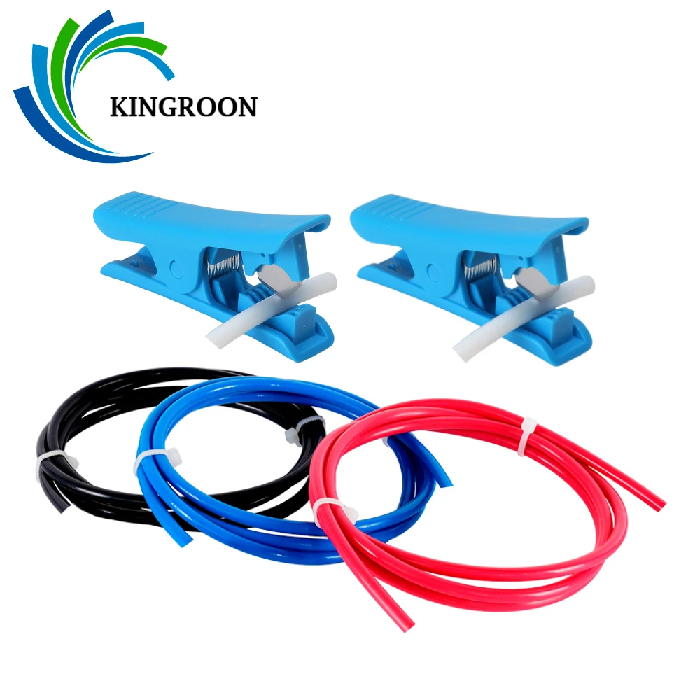

KINGROON 10M PTFE Tube PiPe For V5 V6 J-head Hotend Bowden Extruder 3D Printer Part 1.75mm 3mm Filament ID 2mm 3mm 4mm Tube