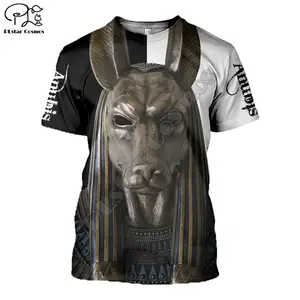 PLstar Cosmos Horus Египетский Бог, египетский символ Фараона, анубис, новая мода, 3DPrint, унисекс шорты, рукава, футболки для мужчин и женщин