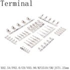 100 шт. клемма для прессования линий, холодная головка XH2.54 PH2.0 CH3.96VH3.96 KF2510SMJST1.25 мм клемма dupont reeds