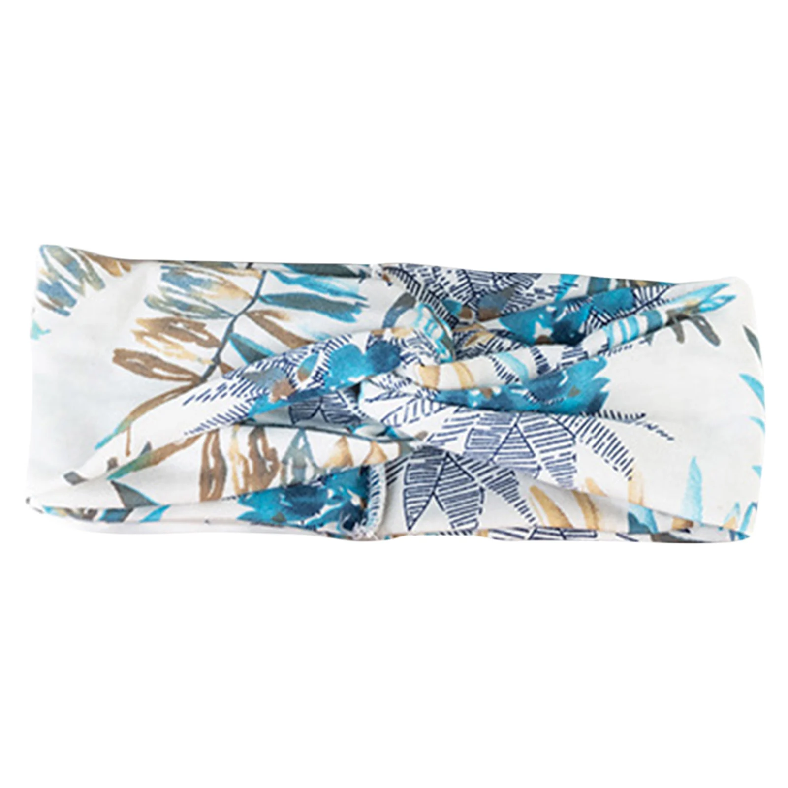 

Повязка для волос женская с принтом, модная эластичная бандана, спортивный аксессуар для волос, 4 вида, лето