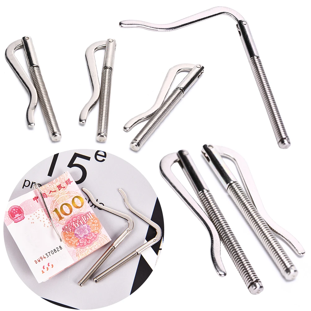 

Stainless Steel Money Cash Clip Clamp Holder High Quality Metal Money Clips For Pocket 7cm/2.75"