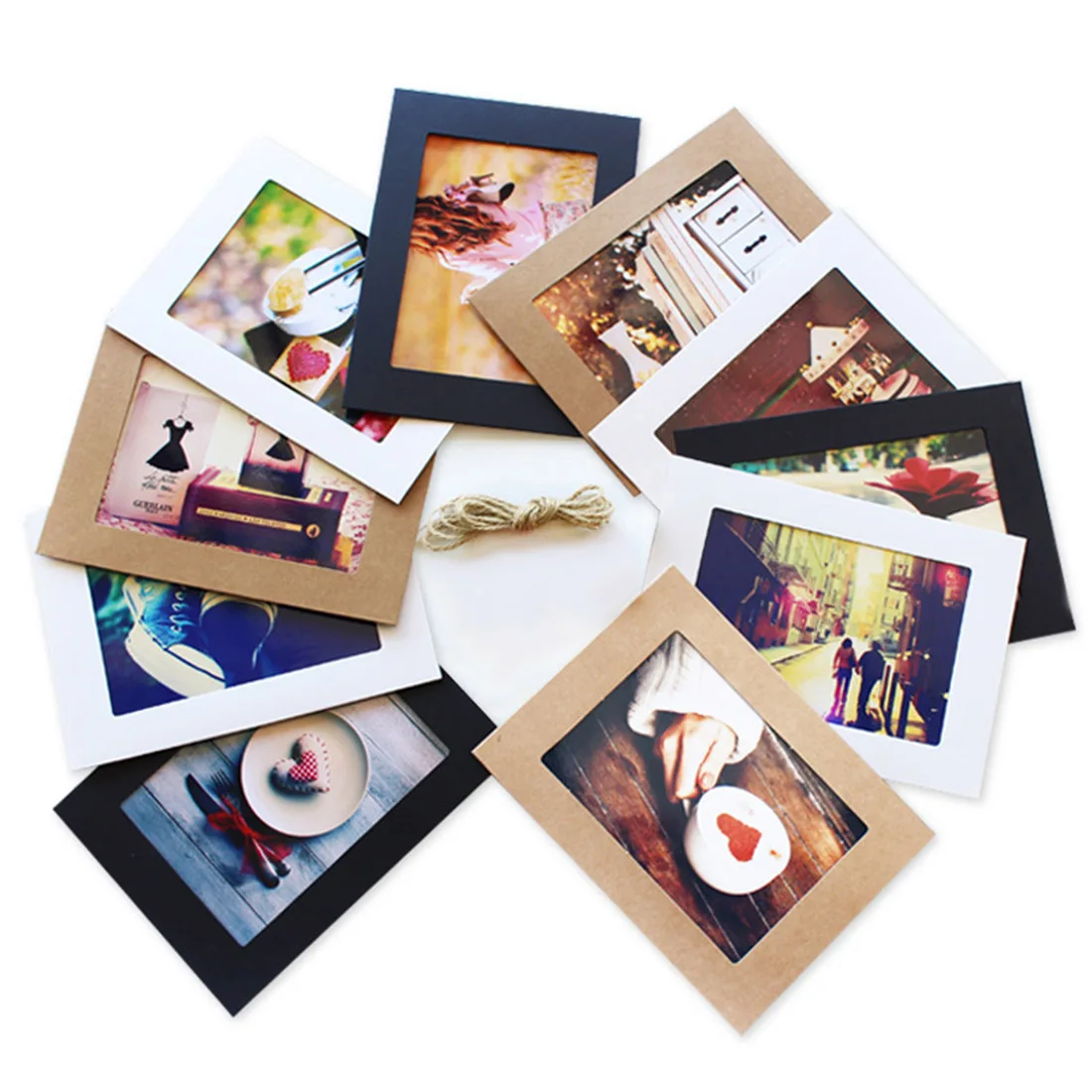 Sale 10pcs/лот висит рамка для картины DIY фото держатель Бумага фоторамка INS Стиль фоторамки Свадебная вечеринка