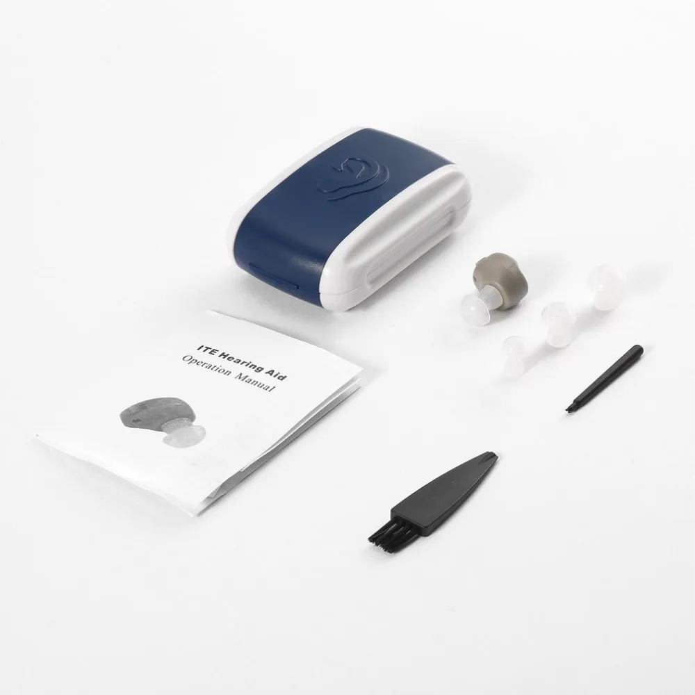 

Small In-Ear Voice Sound Amplifier Adjustable Tone Mini Hearing Ear Aid Hot Selling Portable Convenient Hearing Aids Care