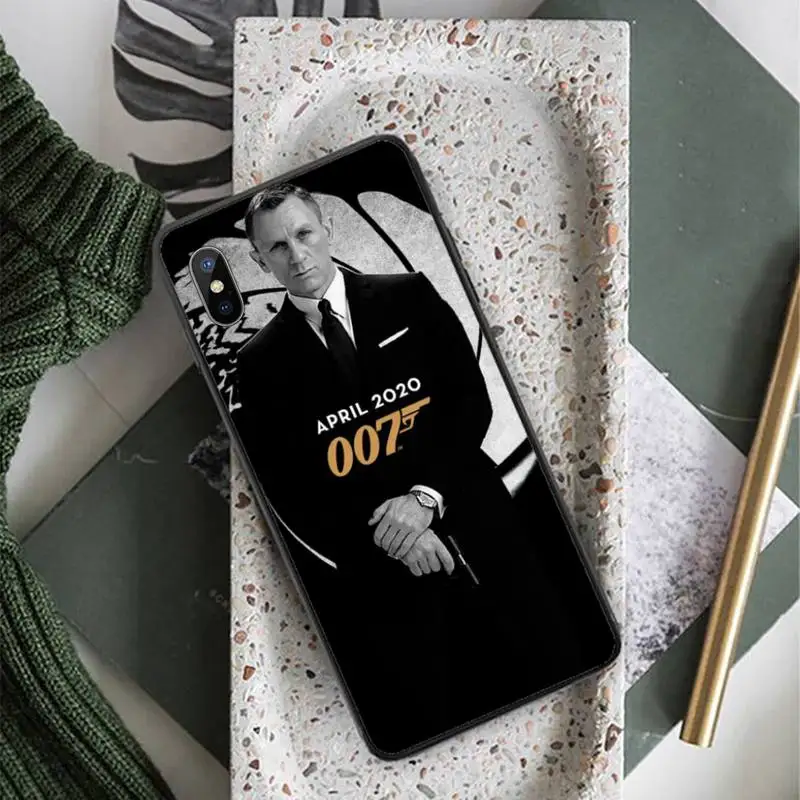 

007 Crime Movies James bond Phone Case for iPhone 11 12 pro XS MAX 8 7 6 6S Plus X 5S SE 2020 XR
