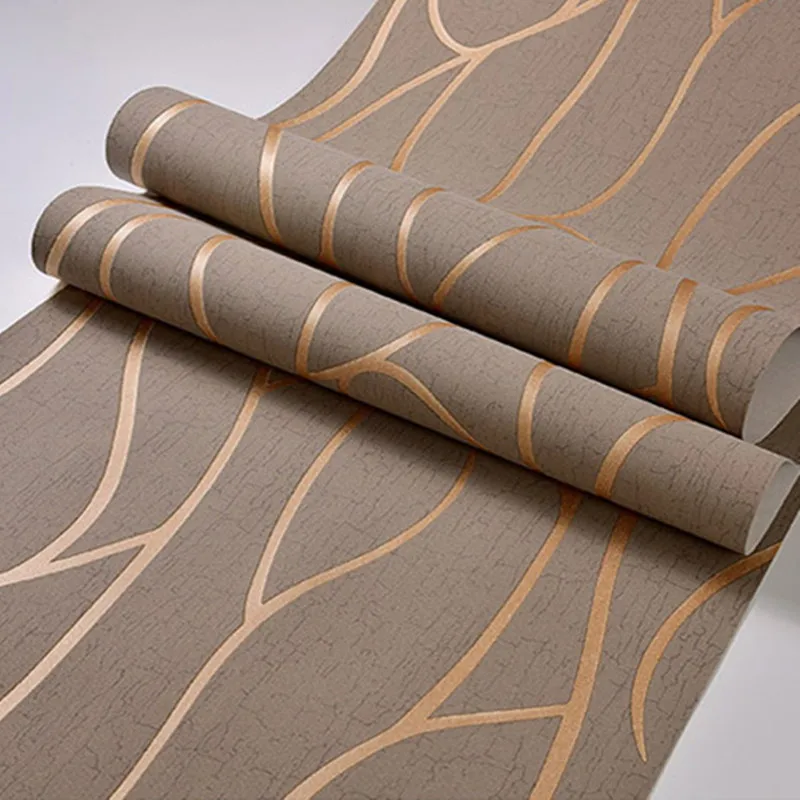 3D вогнутые и выпуклые стерео волны полосы абстрактные кривые линии обои Гостиная