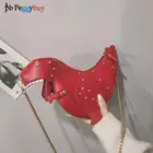 Модная женская сумка через плечо в форме мультяшного динозавра, винтажная Женская Повседневная сумка-мессенджер, мини-кошелек из искусственной кожи, сумки