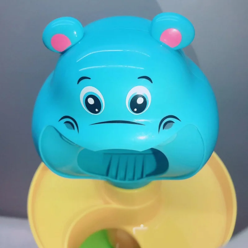 5 слойная Вращающаяся башня сделай сам с шариком медведем из мультфильма