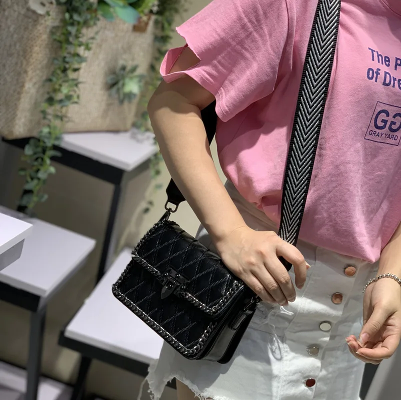 Женская сумка через плечо 2019 высококачественные модные кожаные сумки новая