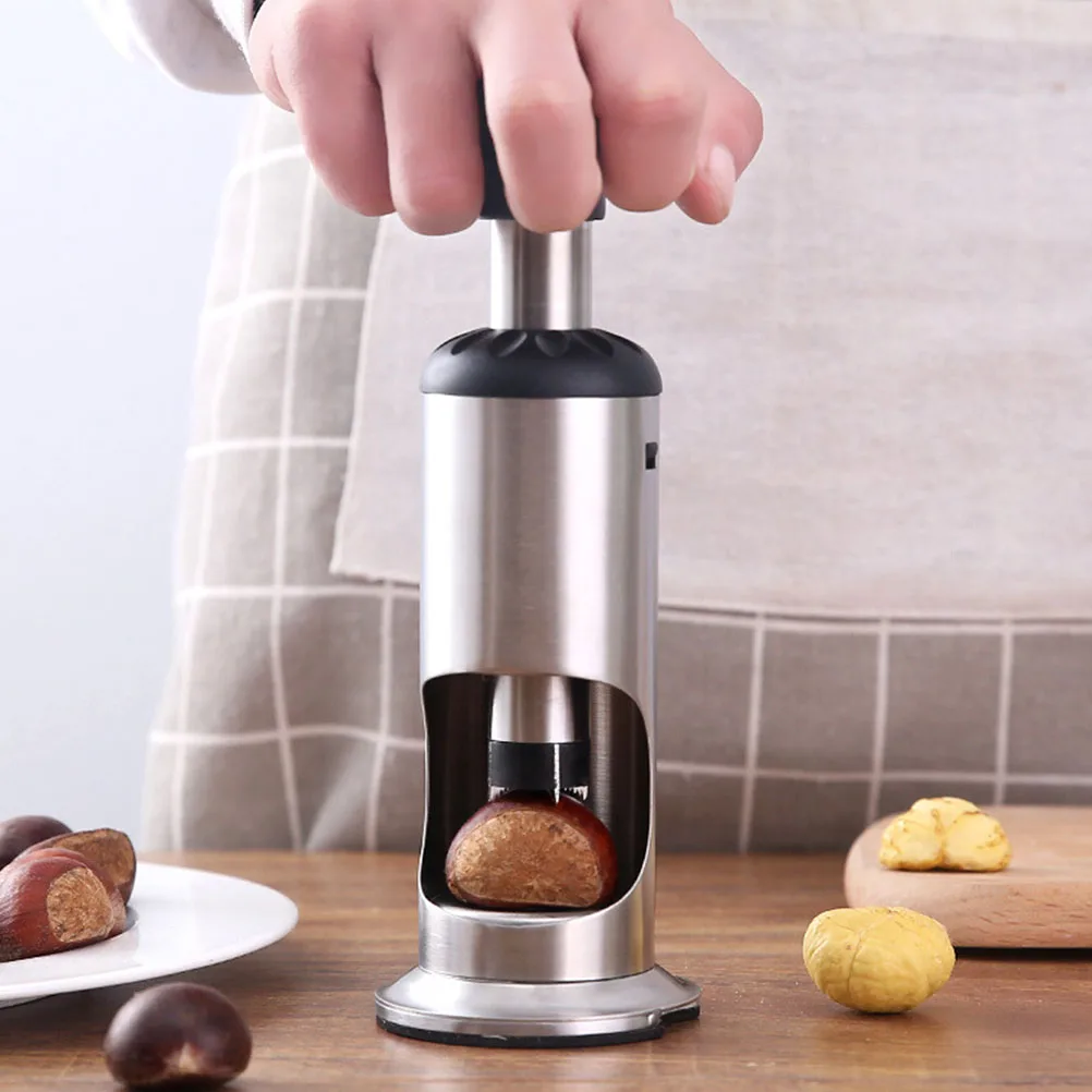 

1 шт., ручной нож для орехов, нержавеющая сталь